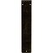 Ekena Millwork Tristan Wrought Iron Bracket, (Triple center brace), Antiqued Pale Gold 2"W x 7 1/2"D x 10"H BKTM02X07X10TTNAPG - alternate 6